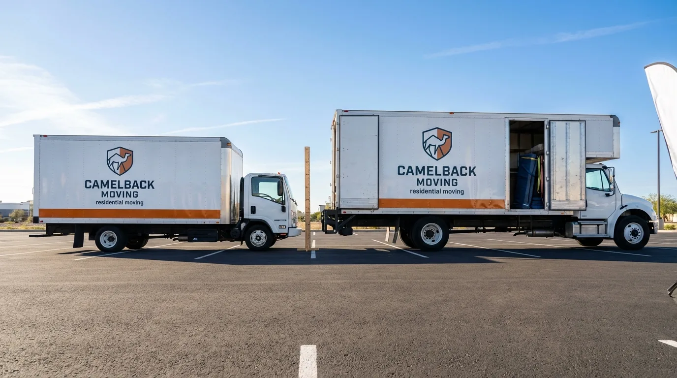 Moving truck size capacity guide in Glennville